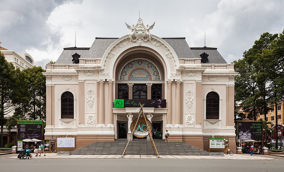 Ponto Turístico Ópera de Saigon em Cidade de Ho Chi Minh