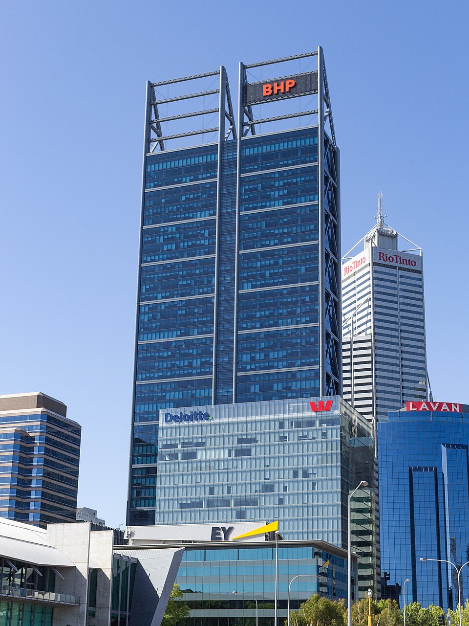 Ponto Turístico Elizabeth Quay em Perth