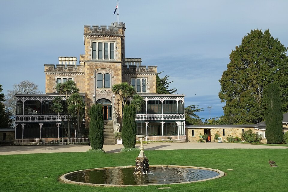 Ponto Turístico Castelo de Larnach em Dunedin