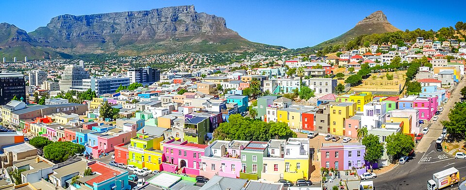 Ponto Turístico Bo-Kaap em Cidade do Cabo