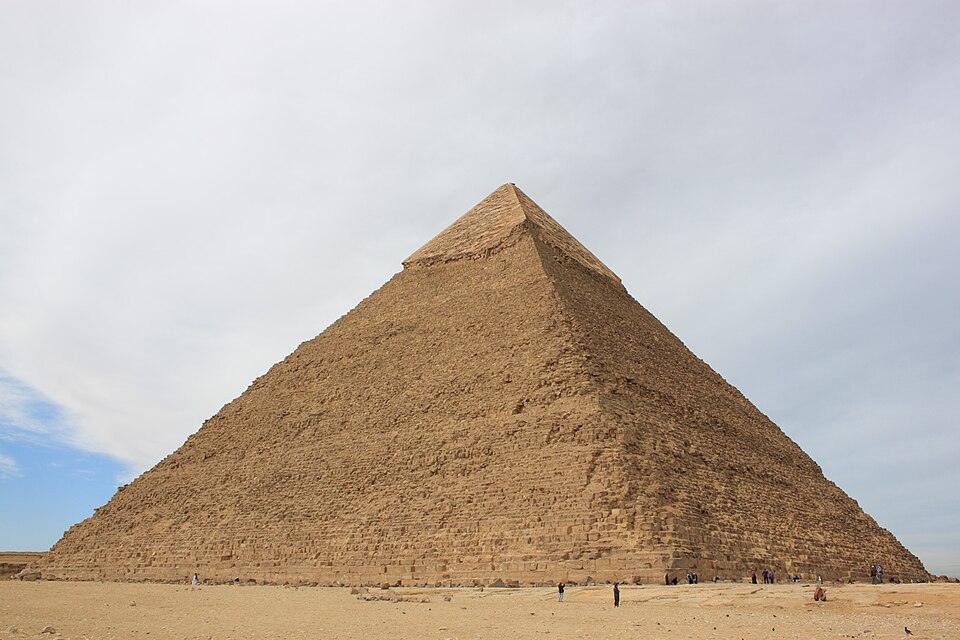 Ponto Turístico Pirâmide de Quéfren em Giza
