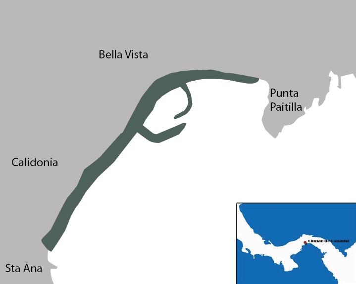 Ponto Turístico Cinta Costera em Cidade do Panamá