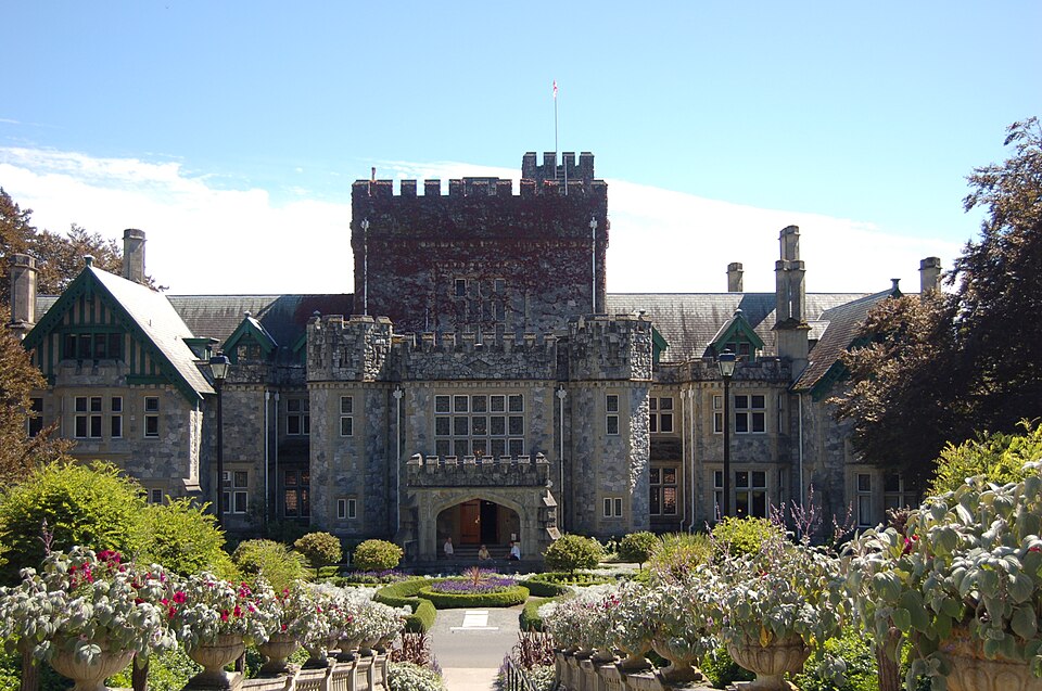 Ponto Turístico Hatley Castle em Victoria