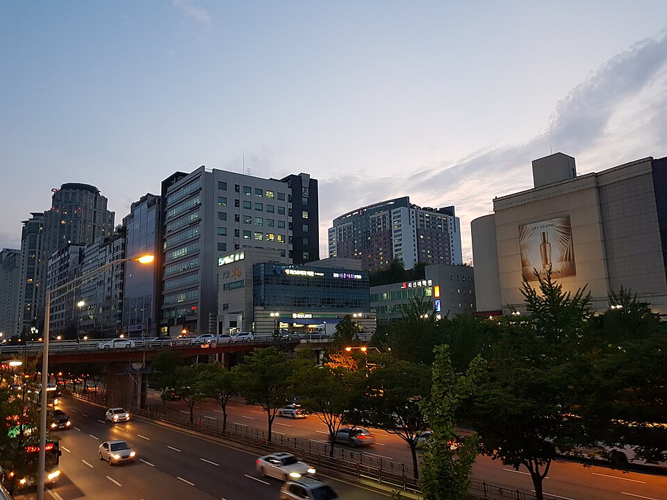 Ponto Turístico Parque Yuldong em Seongnam