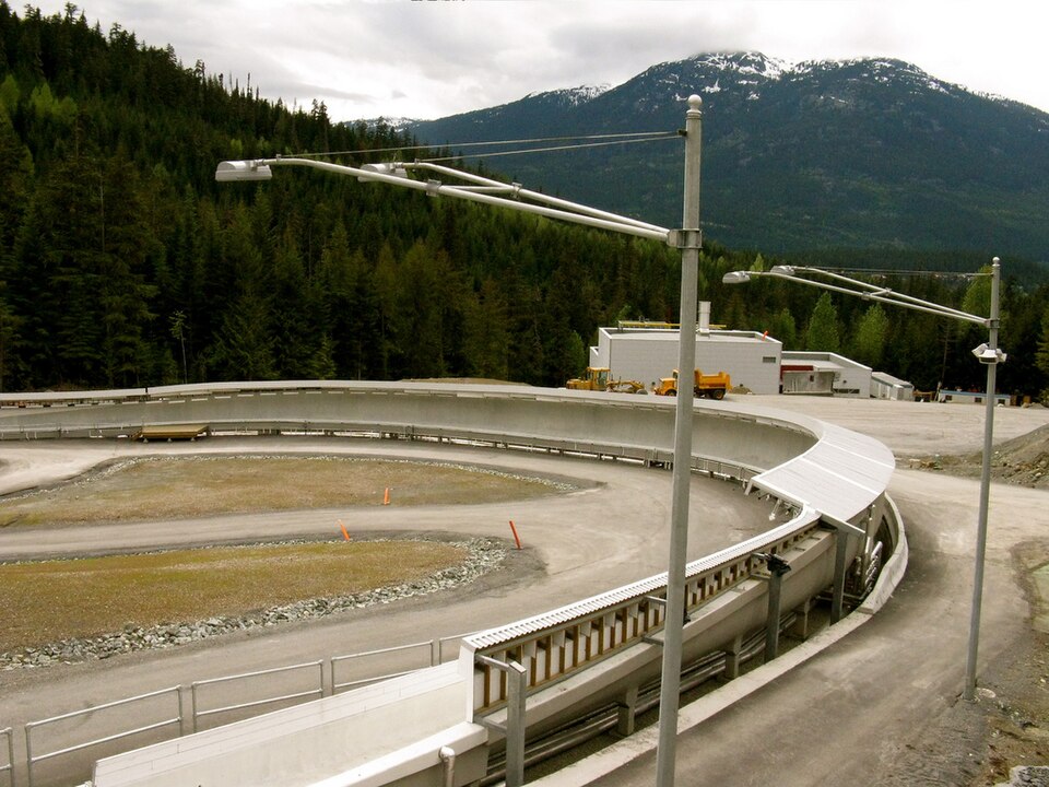 Ponto Turístico Whistler Sliding Centre em Whistler