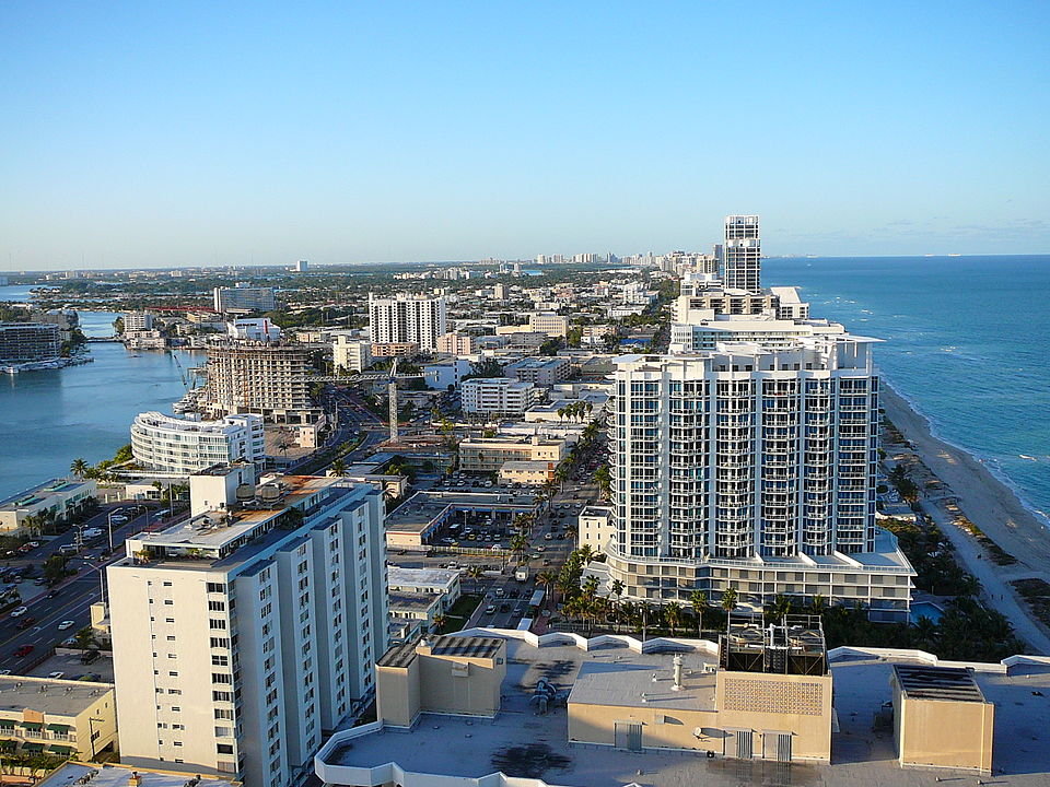 Ponto Turístico South Beach (Art Deco District) em Miami
