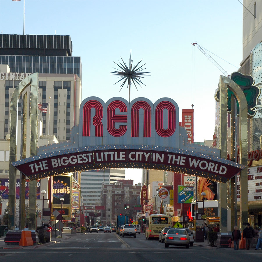 Ponto Turístico The Reno Arch em Reno