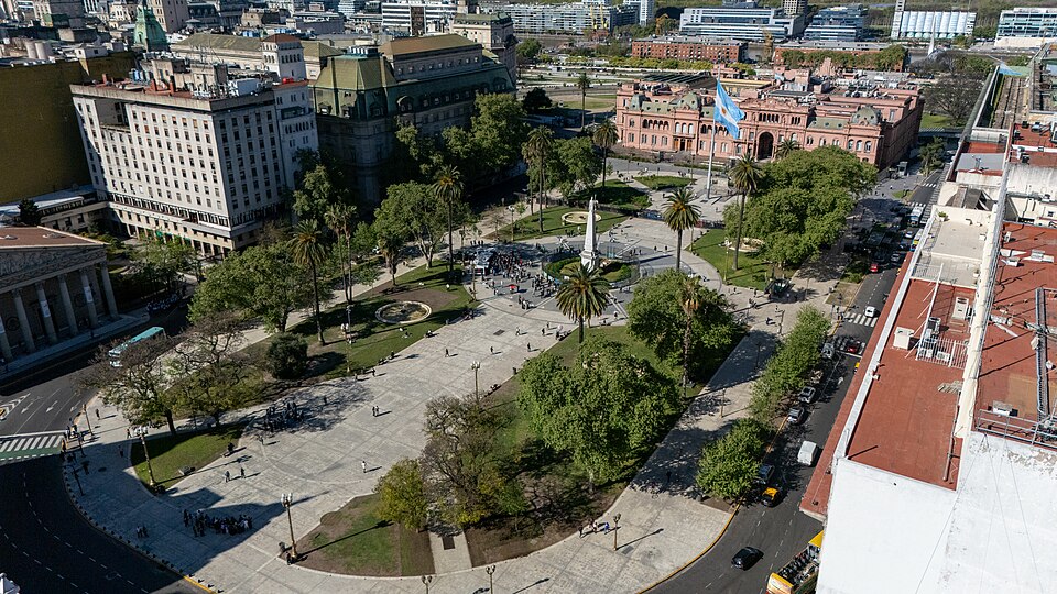 Ponto Turístico Plaza de Mayo (Casa Rosada) em Buenos Aires