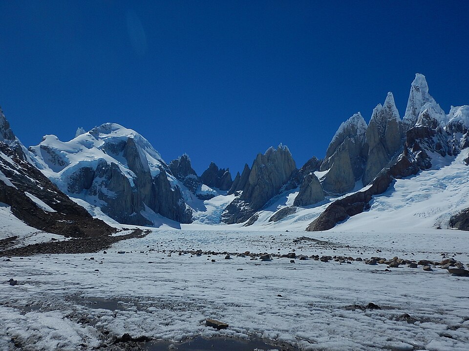 Ponto Turístico Laguna Torre (Cerro Torre) em El Chaltén