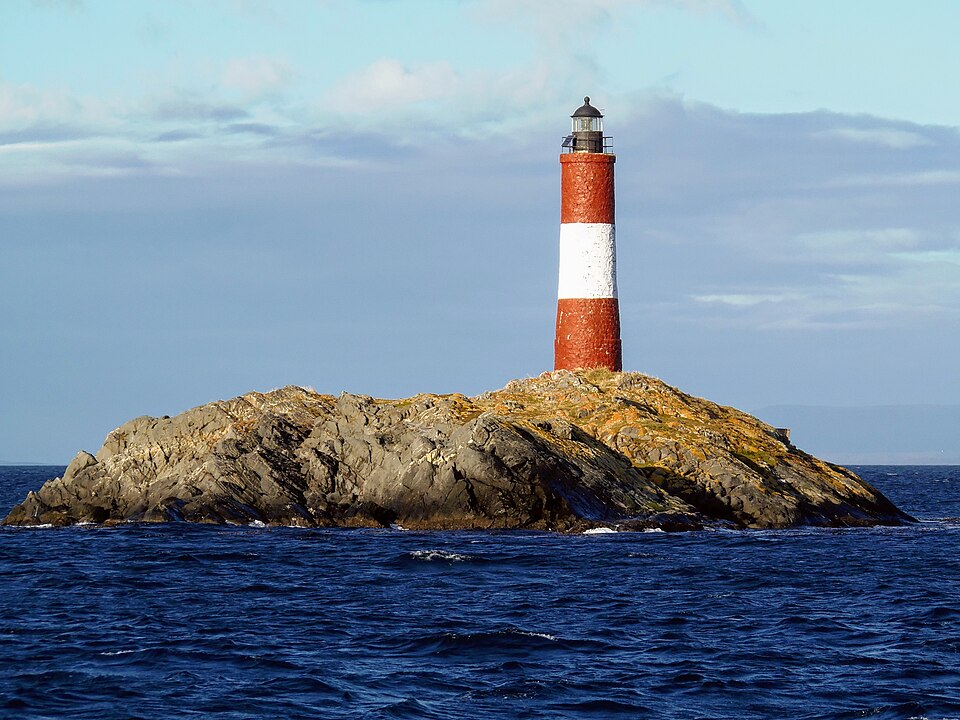 Ponto Turístico Faro Les Éclaireurs em Ushuaia