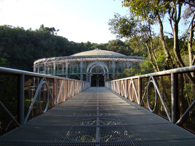 Ponto Turístico Ópera de Arame em Curitiba