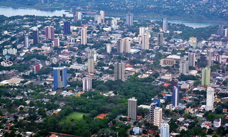 Ponto Turístico Marco das Três Fronteiras em Foz do Iguaçu