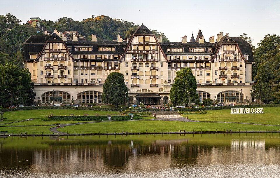 Ponto Turístico Palácio Quitandinha em Petrópolis