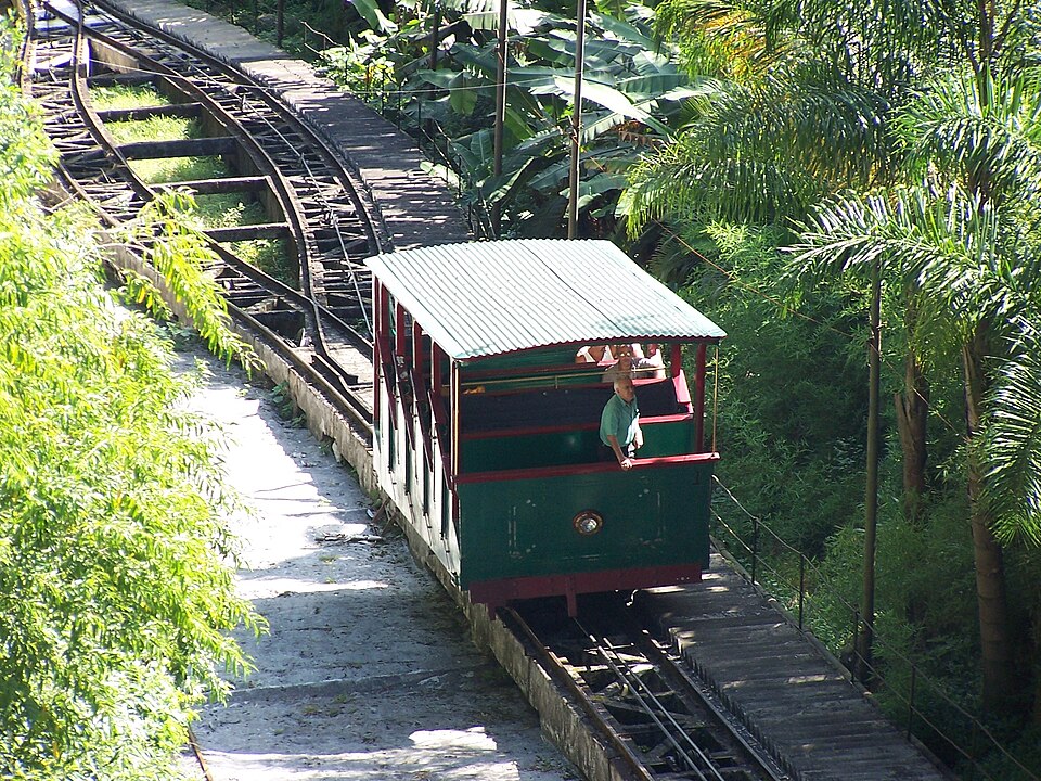 Ponto Turístico Monte Serrat em Santos
