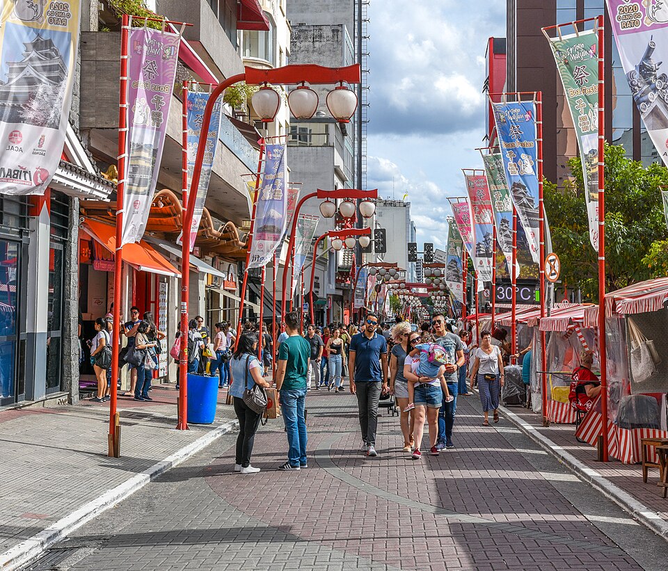 Ponto Turístico Bairro da Liberdade em São Paulo