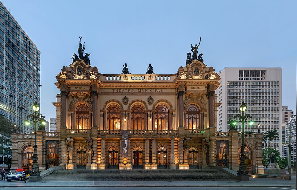 Ponto Turístico Theatro Municipal de São Paulo em São Paulo