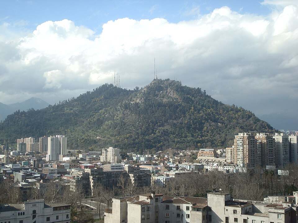 Ponto Turístico Cerro San Cristóbal (Parque Metropolitano) em Santiago