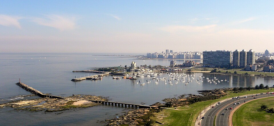 Ponto Turístico Rambla de Montevideo em Montevidéu