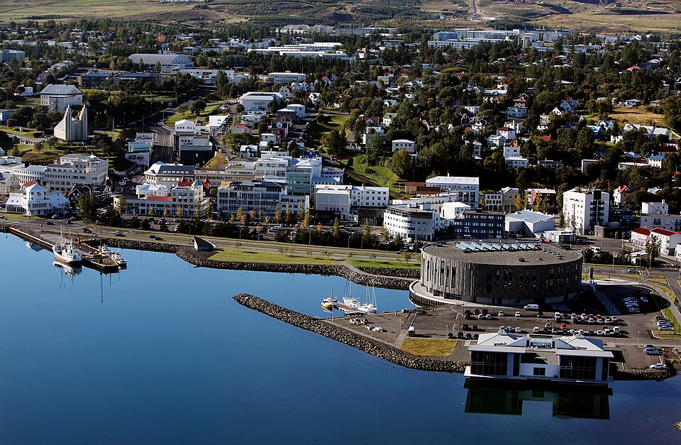 Ponto Turístico Igreja de Akureyri (Akureyrarkirkja) em Akureyri