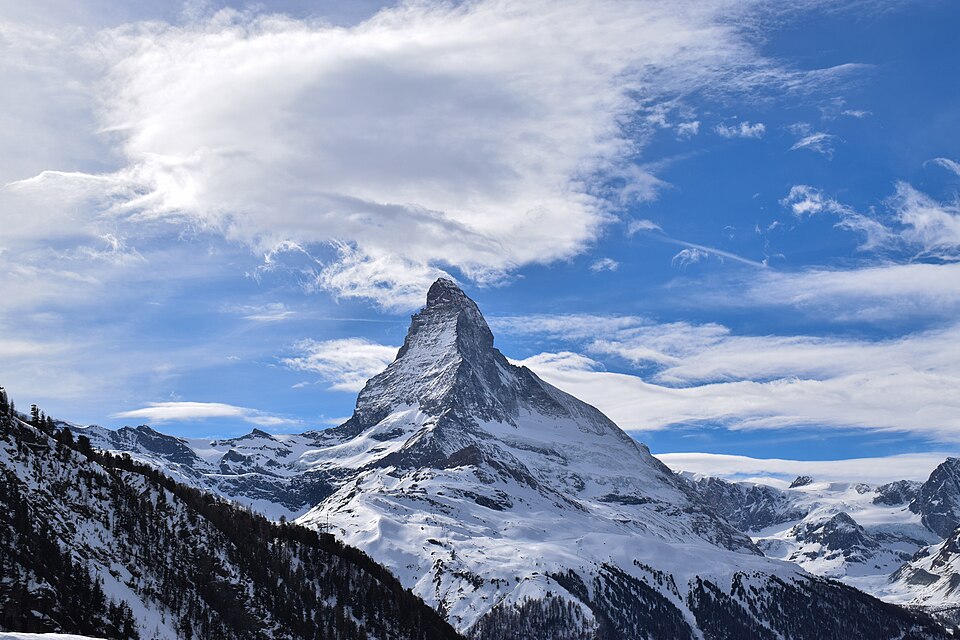 Ponto Turístico Matterhorn (Monte Cervino) em Zermatt (Matterhorn)