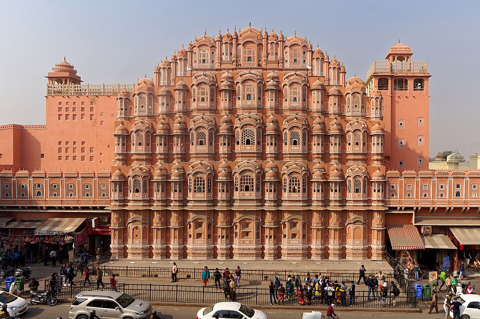 Ponto Turístico Palácio da Cidade (City Palace) em Jaipur
