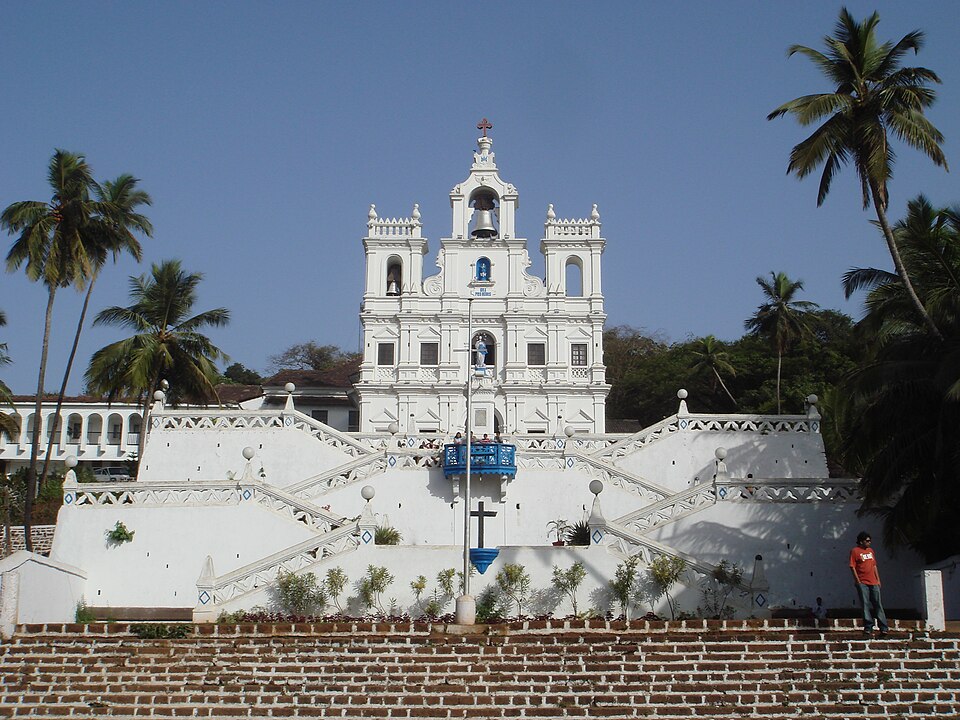 Ponto Turístico Igreja de Nossa Senhora da Imaculada Conceição em Panaji