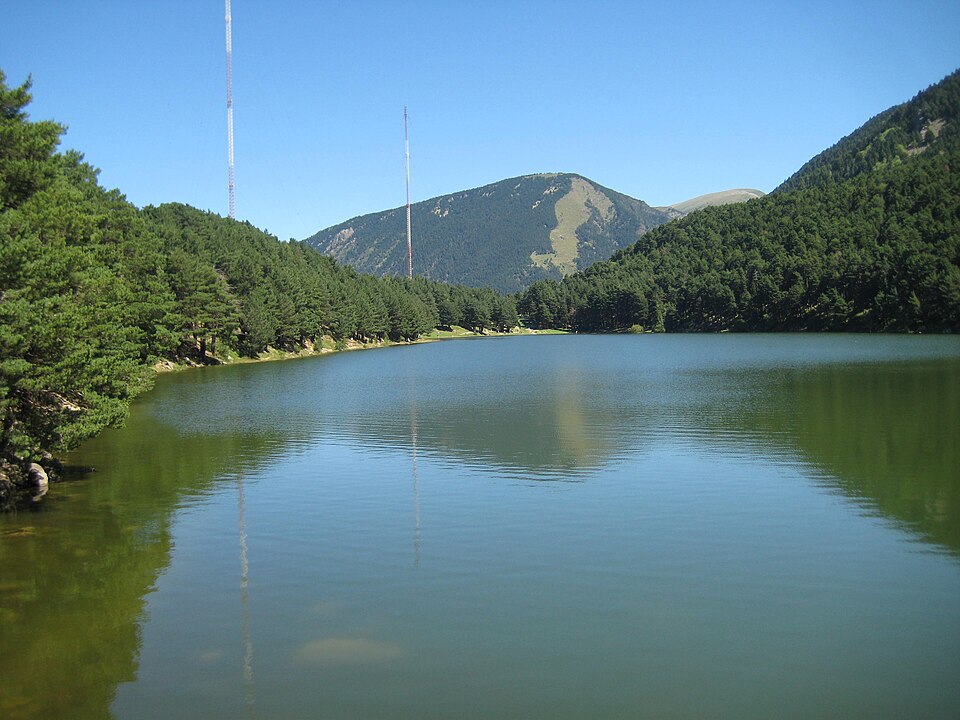 Ponto Turístico Lago de Engolasters (Trilha de Encamp) em Encamp