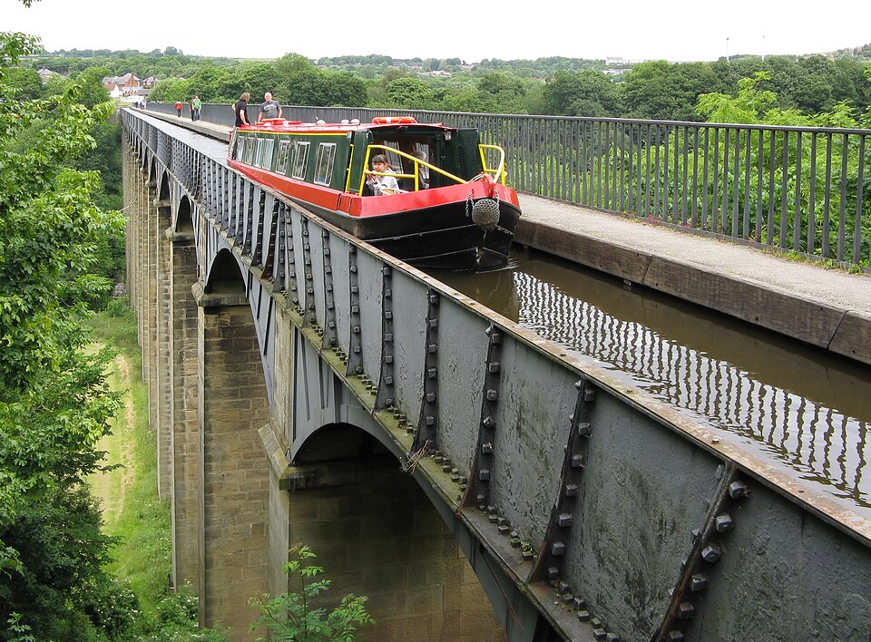 Ponto Turístico Aqueduto de Pontcysyllte (Arredores) em Wrexham
