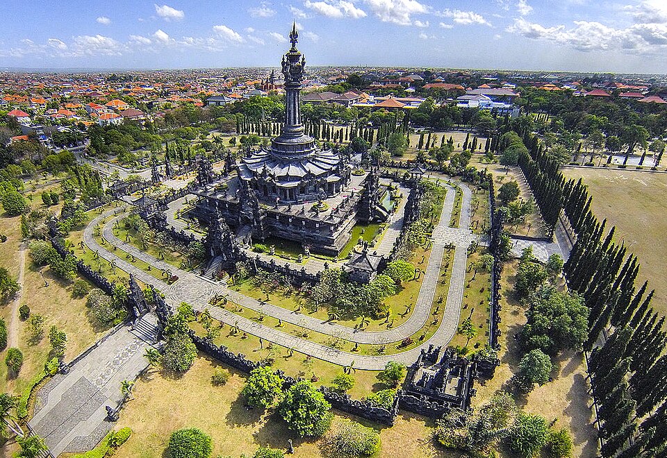 Ponto Turístico Monumento Puputan Badung em Denpasar