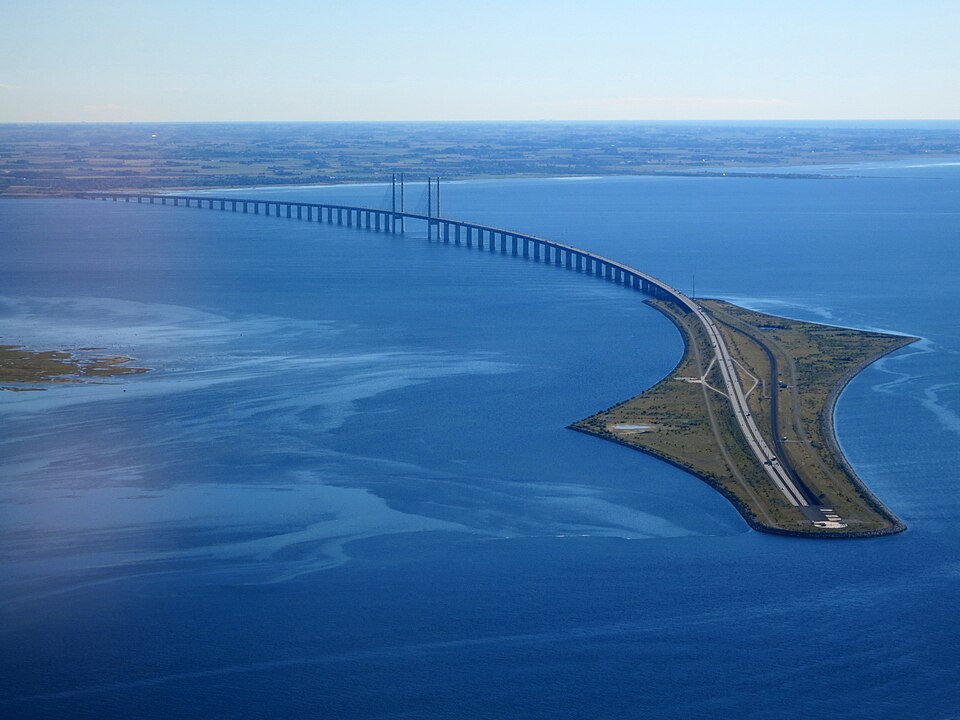 Ponto Turístico Ponte de Øresund (Vista de Malmö) em Malmö