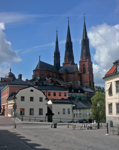 Ponto Turístico Igreja de Gamla Uppsala (Velha Igreja) em Uppsala