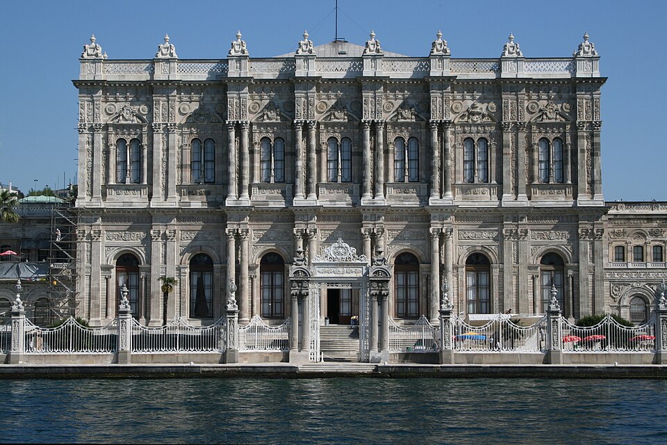 Ponto Turístico Palácio de Dolmabahçe em Istambul
