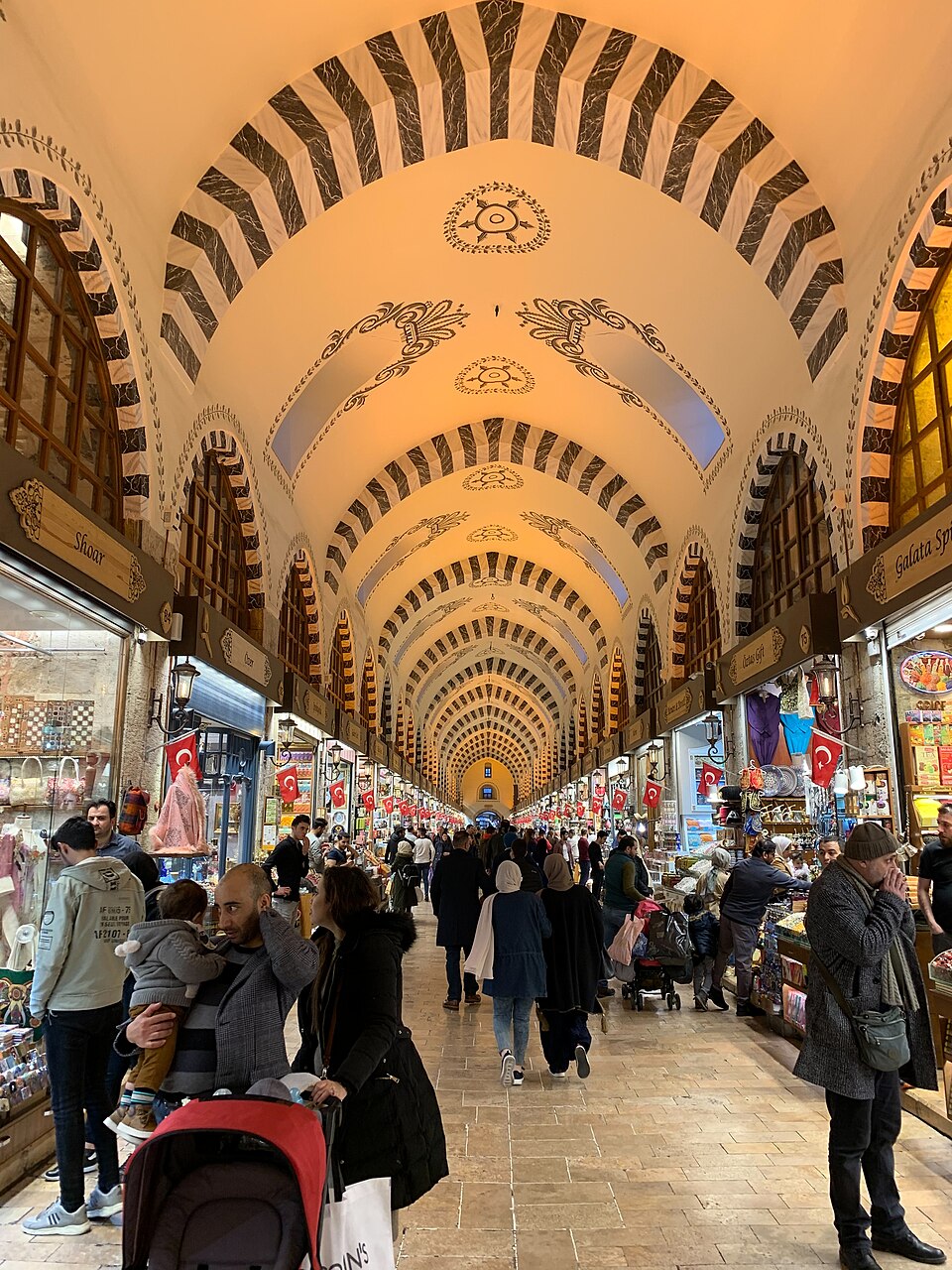 Ponto Turístico Bazar de Especiarias (Bazar Egípcio) em Istambul