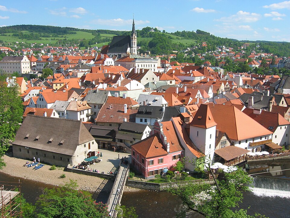 Ponto Turístico Centro Histórico de Český Krumlov (Ruelas) em Český Krumlov