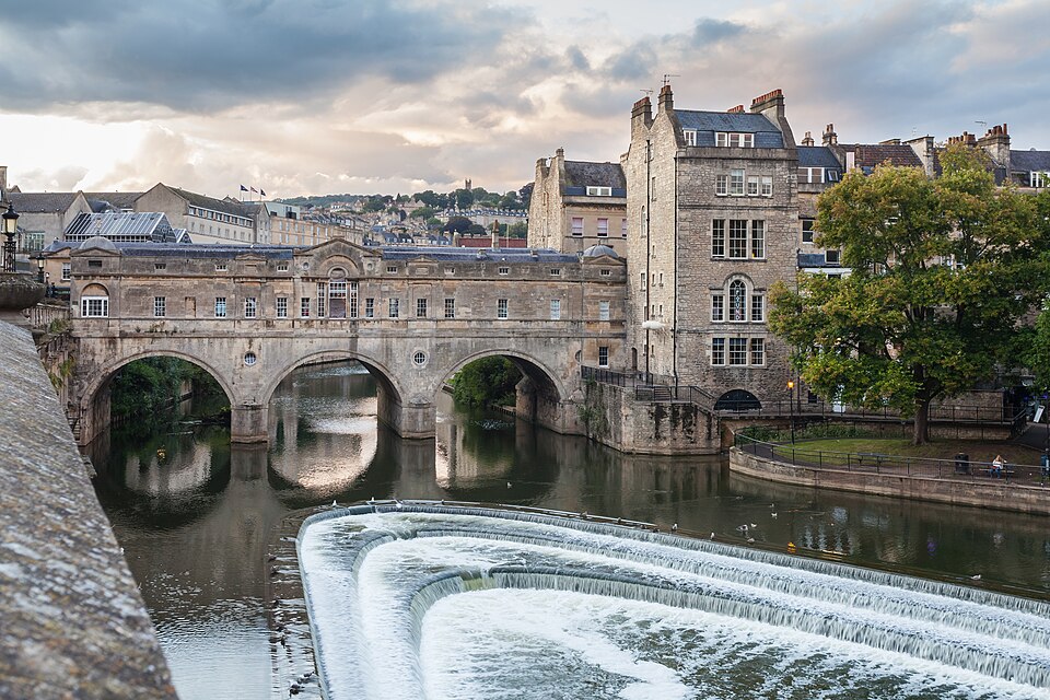 Ponto Turístico Ponte de Pulteney (Pulteney Bridge) em Bath