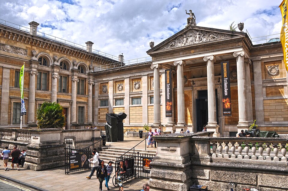 Ponto Turístico Museu Ashmolean em Oxford