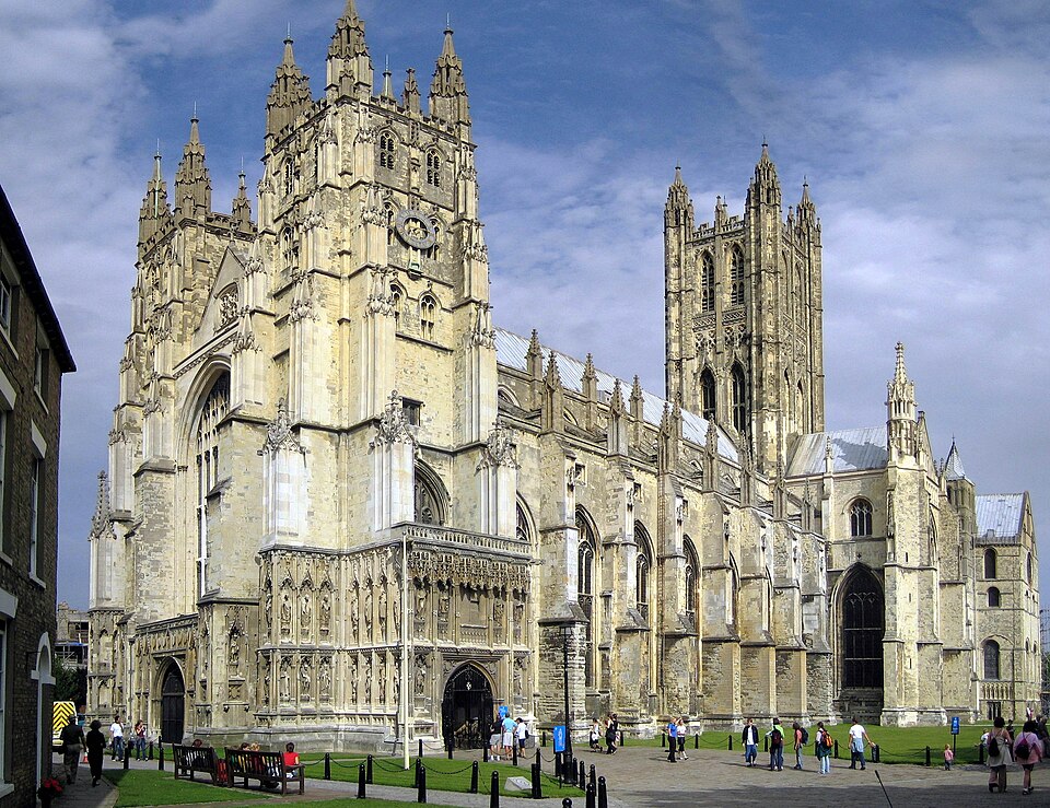 Ponto Turístico Catedral de Canterbury em Canterbury