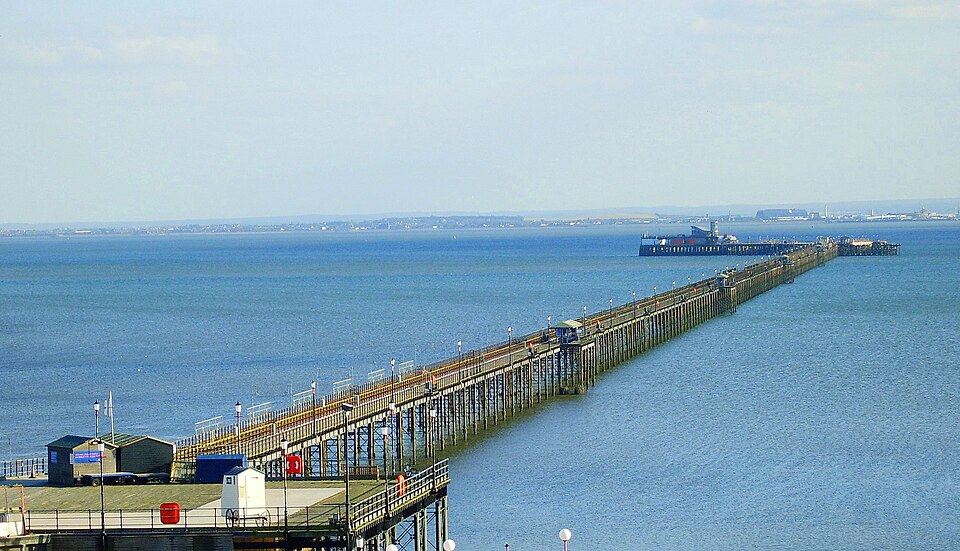 Ponto Turístico Píer de Southend (Southend Pier & Railway) em Southend-on-Sea