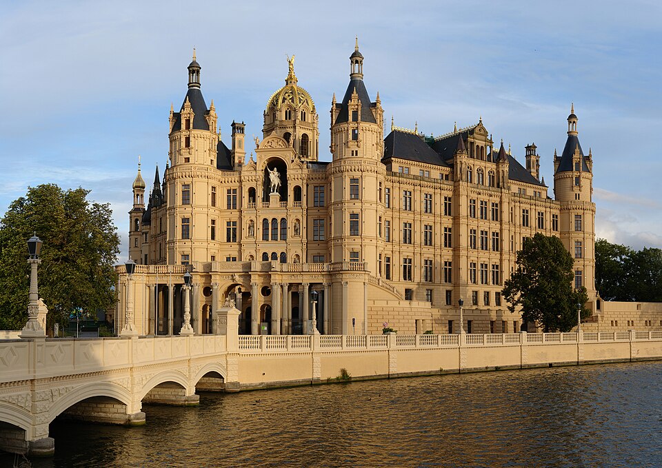 Ponto Turístico Castelo de Schwerin (Schweriner Schloss) em Schwerin
