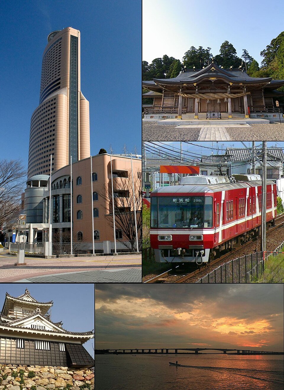 Ponto Turístico Castelo de Hamamatsu em Hamamatsu