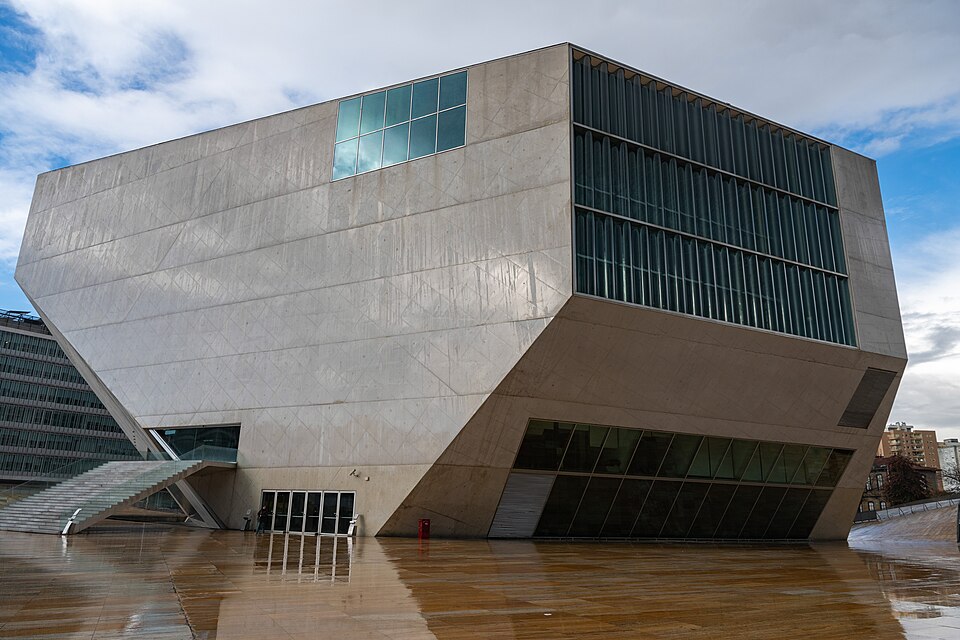 Ponto Turístico Casa da Música em Porto