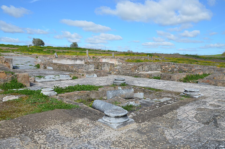 Ponto Turístico Ruínas Romanas de Pisões (Arredores) em Beja