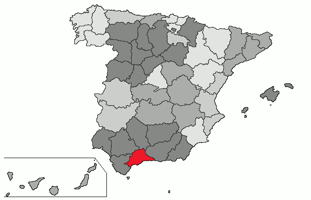 Ponto Turístico Parque de Málaga (Paseo del Parque) em Málaga
