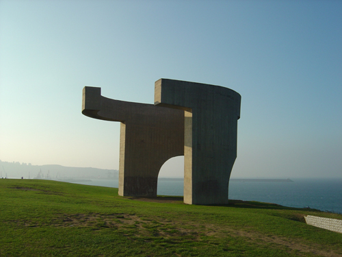 Ponto Turístico Elogio do Horizonte (Elogio del Horizonte) em Gijón