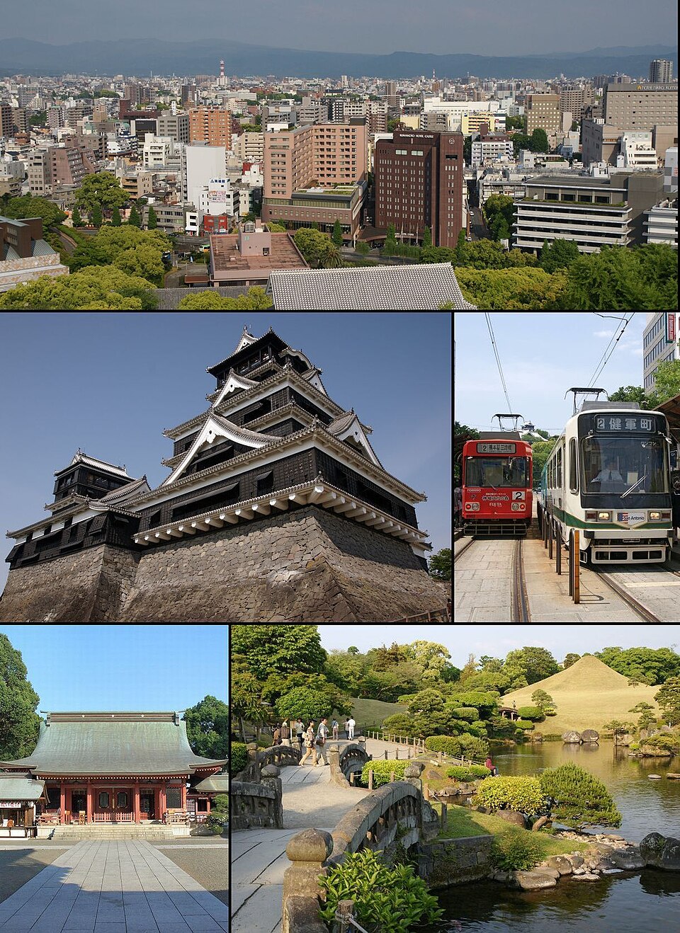 Ponto Turístico Castelo de Kumamoto em Kumamoto