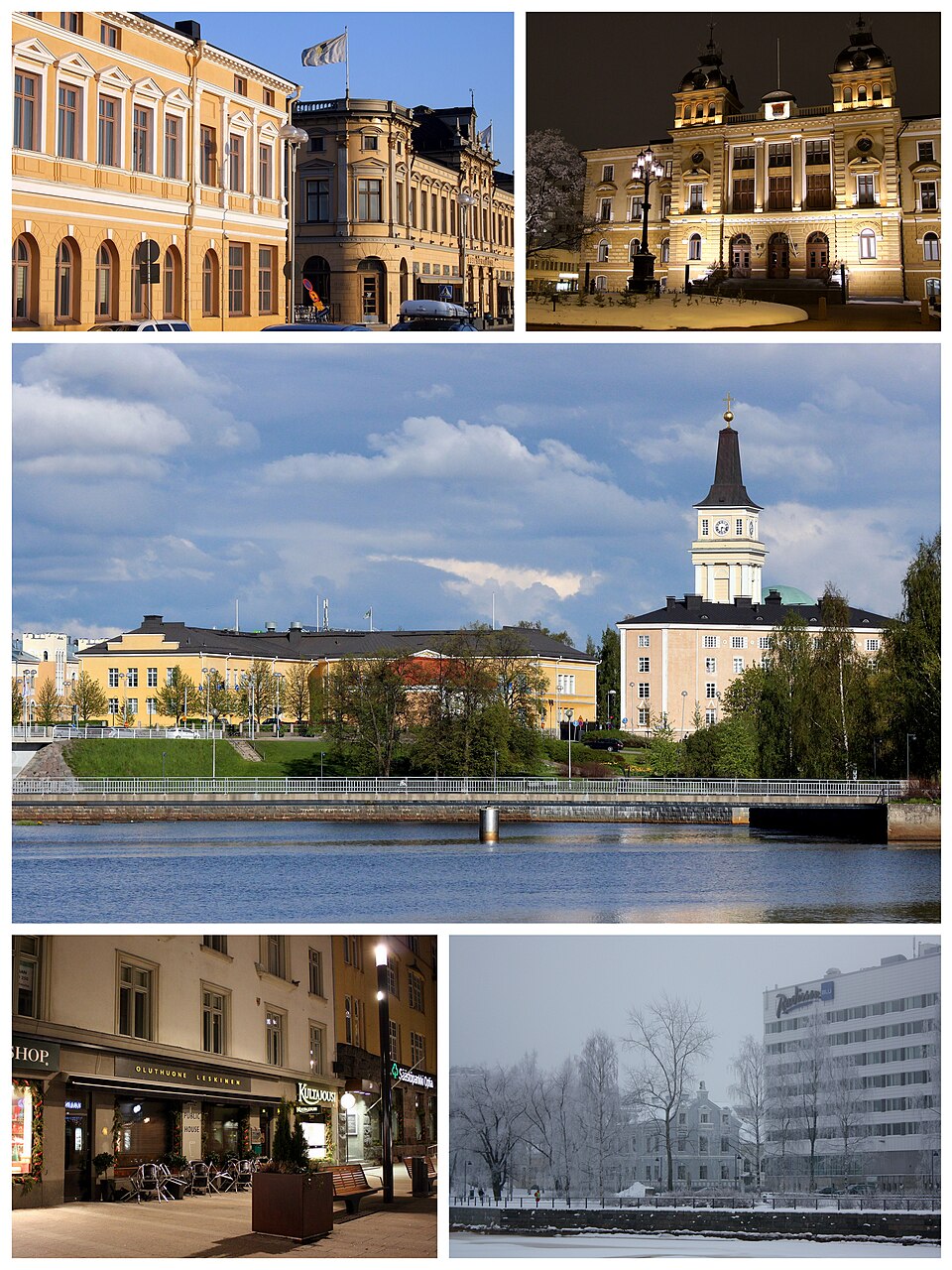 Ponto Turístico Museu de Arte de Oulu (OMA) em Oulu