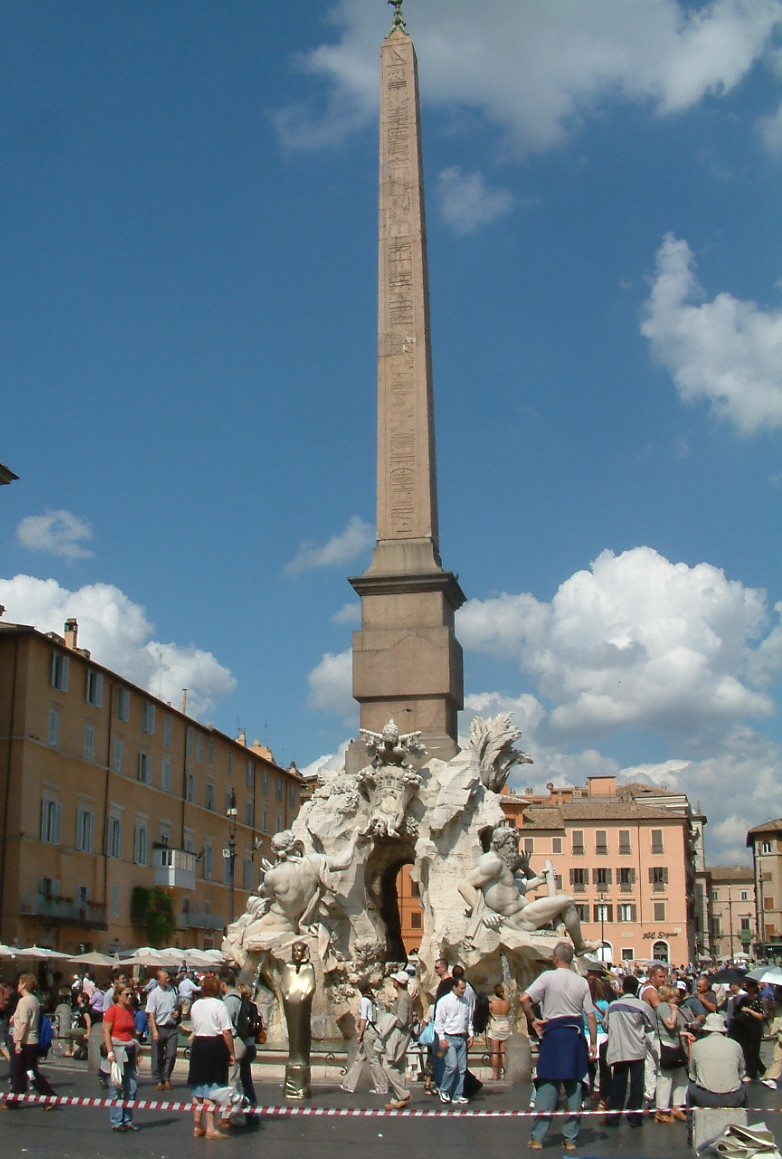 Ponto Turístico Praça Navona (Piazza Navona) em Roma