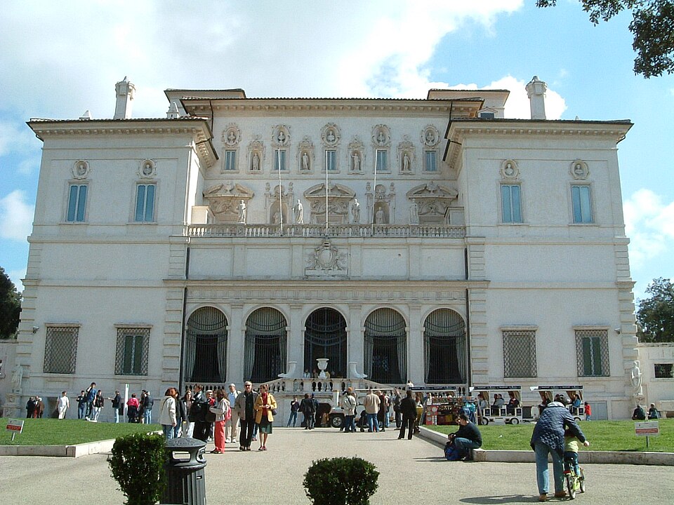 Ponto Turístico Parque de Villa Borghese (Jardins) em Roma