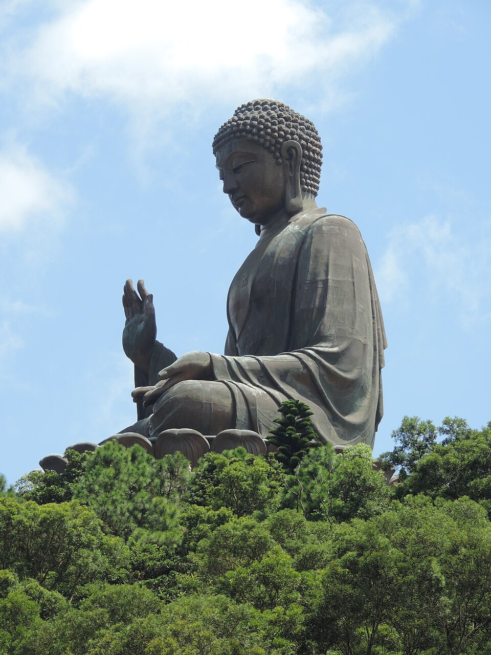 Ponto Turístico Grande Buda (Tian Tan Buddha) em Hong Kong