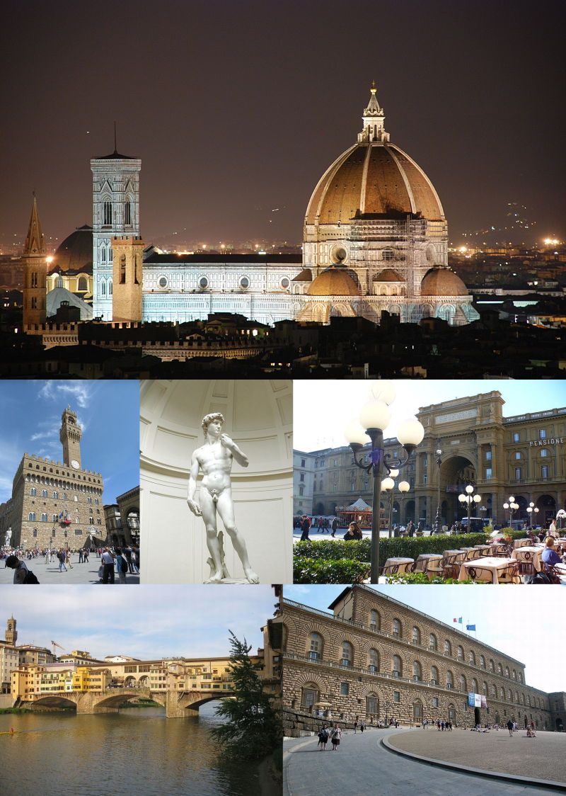 Ponto Turístico Palácio Velho (Palazzo Vecchio) em Florença